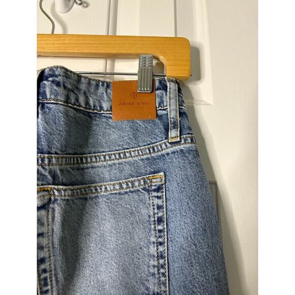 Anine Bing Vin Paint Splatter Jeans Size 25 - Picture 8 of 11